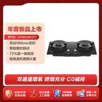 海尔 燃气灶煤气灶家用双灶天然气嵌入式台式炉灶台官方旗舰H70DU9