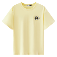 Semir/森马 纯棉毛绒立体刺绣 女士短袖T恤
