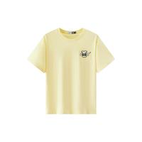 Semir/森马 纯棉毛绒立体刺绣 女士短袖T恤