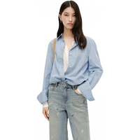 MO&Co./摩安珂 高支高密挺括棉质 女士衬衫