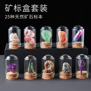  豪金聚 精致矿物教学 天然水晶原石