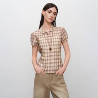 ZIQIAO/自巧 收腰设计 女士衬衫