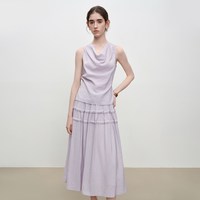  ZIQIAO/自巧 女士衬衫半身裙套装