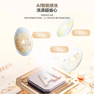  Haier/海尔 双80℃消杀 嵌入式洗碗机