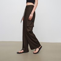  ZIQIAO/自巧 垂感 女士工装裤