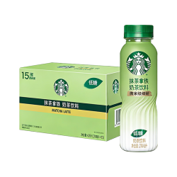 星巴克 抹茶拿铁奶茶饮料