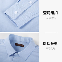 才子 绵柔耐穿 男士衬衫