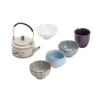  苏氏陶瓷 敦煌美学 功夫茶具套装+提梁茶壶