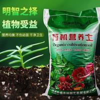 无品牌 营养通用型通用种花种菜有机泥土养花绿萝专用花卉盆栽种植花土500g