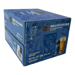 胖东来 比利时风味小麦啤酒 500ml*12瓶 整箱