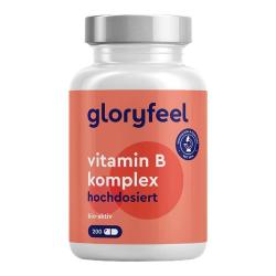 GloryFeel 德国Gloryfeel天然高活性复合维生素B族200粒8种VB甲钴胺B12叶酸