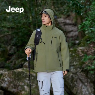  Jeep/吉普 防风防水 男士冲锋外套