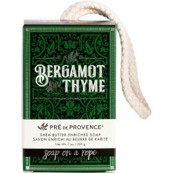 Pre de Provence 男士香皂 佛手柑百里香香型 乳木果油滋润 绳索设计 200g