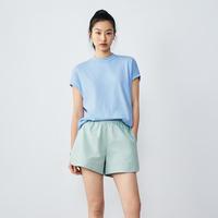 本来 女士连肩圆领T恤 夏季宽松短袖上衣
