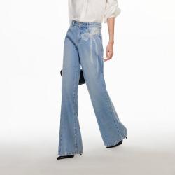 VERO MODA 印花蝴蝶结 女士牛仔裤 26春夏
