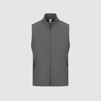 本来 男士山系机能风立领马甲 户外休闲无袖外套