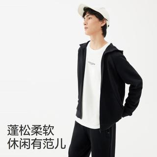  Purcotton/全棉时代 锁温舒暖 男士连帽外套