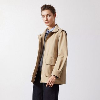  navigare/纳维凯尔 设计感 女士风衣