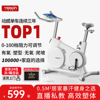 英尔健 智能磁控动感单车 家用燃脂爆汗室内健身车