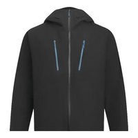  UNDER ARMOUR/安德玛 全拉链 男士冲锋衣 黑色002 L