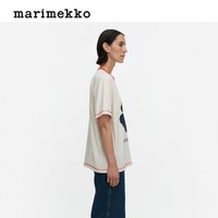marimekko 印花 女士短袖T恤