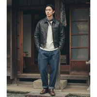  visvim 男士皮夹克