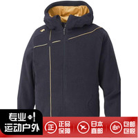 迪桑特 男士抓绒夹克外套 秋冬运动防风衣保暖  DBX2660C BKSG L