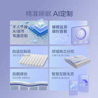  Sleemon/喜临门 电动智能AI 智能床垫套装+智慧T1床架 150*200cm