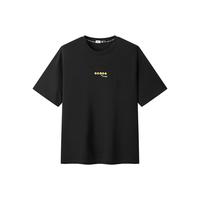 Semir/森马 纯棉 男士短袖T恤 黑色90001
