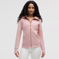  lululemon/露露乐蒙 透气 女士运动夹克 粉色金 /Pink Haze/Rose Gold XXS /2