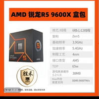 移动专享、移动端：AMD RYZEN AMD R5-9600X  盒装