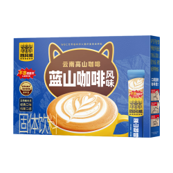 四只猫咖啡 无植脂末 速溶咖啡粉