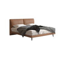 联邦 S25908BA 中古风皮床 1.8M 桔色