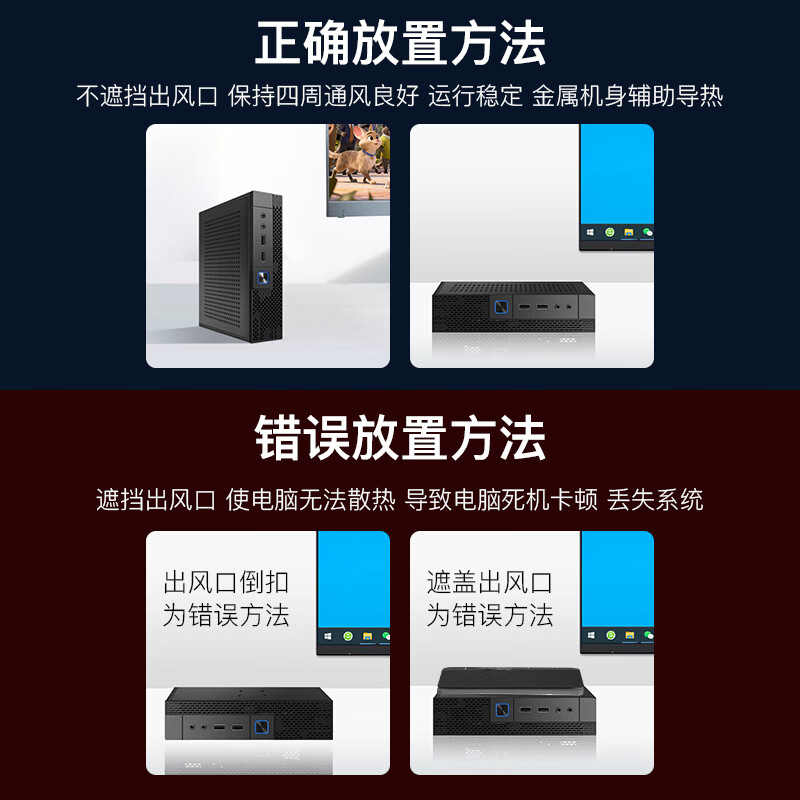  祉麟数码 高性能 迷你电脑