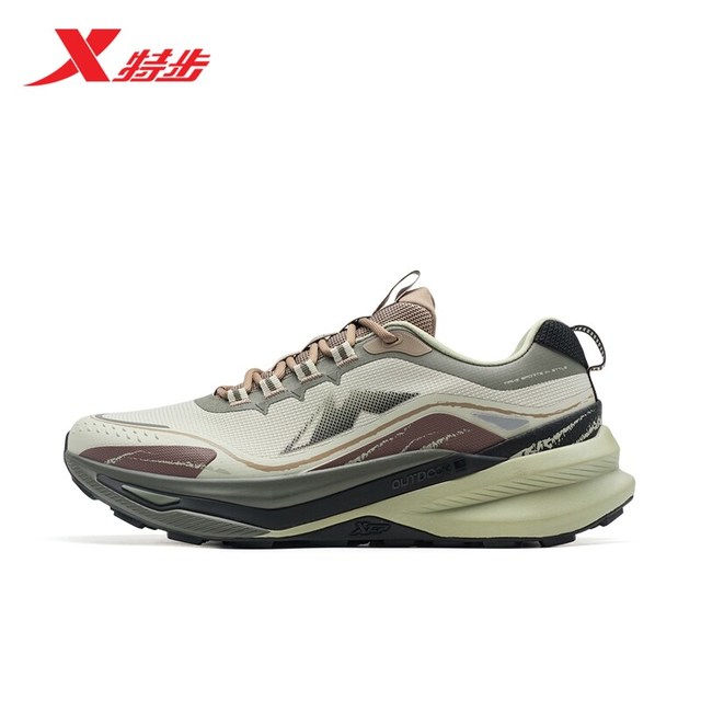 特步 山猫 防滑耐磨越野跑鞋975319170018