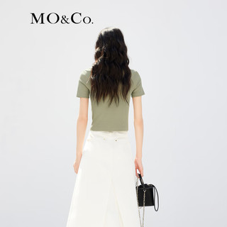  MO&Co./摩安珂 修身收腰 女士T恤