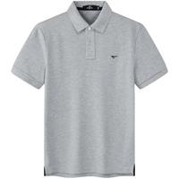 七匹狼 短袖t恤男凉感抗菌夏季男士T恤上衣 005(浅灰)1D1D30606666 3XL 185/100A