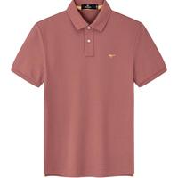 七匹狼【黄宗泽同款】【凉风POLO衫】短袖t恤男凉感抗菌夏季男士T恤上衣 312(青古铜)1D1E30606666 M 165/84A