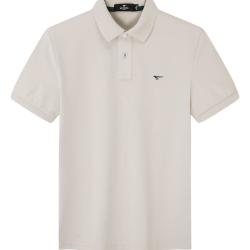 七匹狼 凉感抗菌 POLO衫 卡其色 4XL
