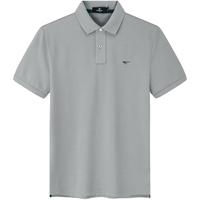 七匹狼【黄宗泽同款】【凉风POLO衫】短袖t恤男凉感抗菌夏季男士T恤上衣 003(中灰)1D1E30606666 M 165/84A