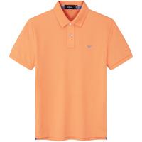 七匹狼【黄宗泽同款】【凉风POLO衫】短袖t恤男凉感抗菌夏季男士T恤上衣 610(浅橙)1D1E30606666 XL 175/92A