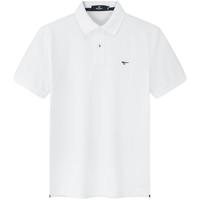 七匹狼【黄宗泽同款】【凉风POLO衫】短袖t恤男凉感抗菌夏季男士T恤上衣 803(本白)1D1E30606666 4XL 190/104A