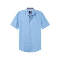 HUGO BOSS 男士棉质短袖衬衫