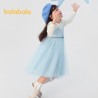  balabala/巴拉巴拉 甜美洋气时尚 儿童连衣裙
