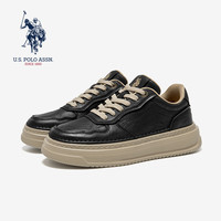 U.S. POLO ASSN. 美国保罗正品认证新款复古范儿休闲板鞋，舒适出街