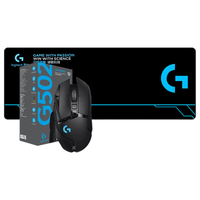  logitech/罗技 G502 LIGHTSPEED 无线有线双模 无线游戏鼠标+大桌垫