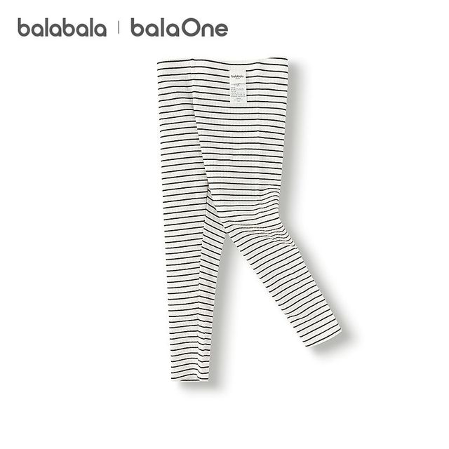 巴拉巴拉 balaOne女打底裤子儿童保暖裤基础百搭小童宝宝舒适抗菌