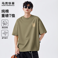  MARK FAIRWHALE/马克华菲 纯棉 男士短袖T恤