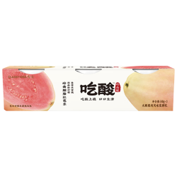 卡士 CLASSY.KISS）吃酸大颗果肉风味发酵乳 芭乐柠檬水蜜桃味140g*3杯