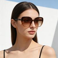 Salvatore Ferragamo 新品时尚显瘦墨镜女款大框太阳镜潮流百搭